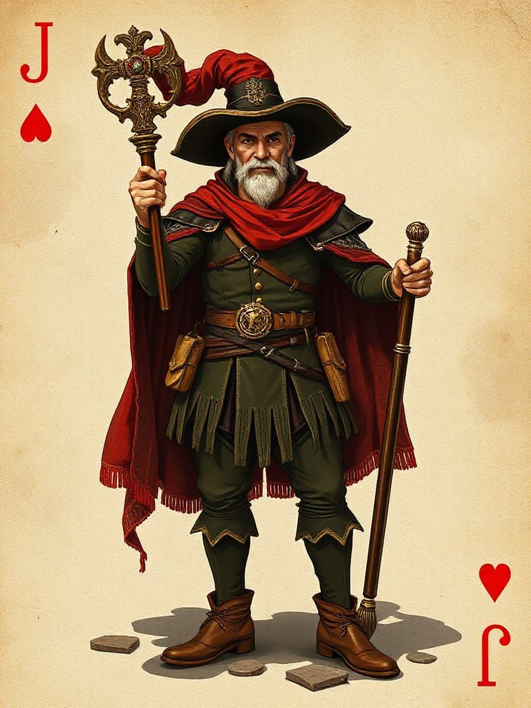 Heroic Jack of Spades Adventurer