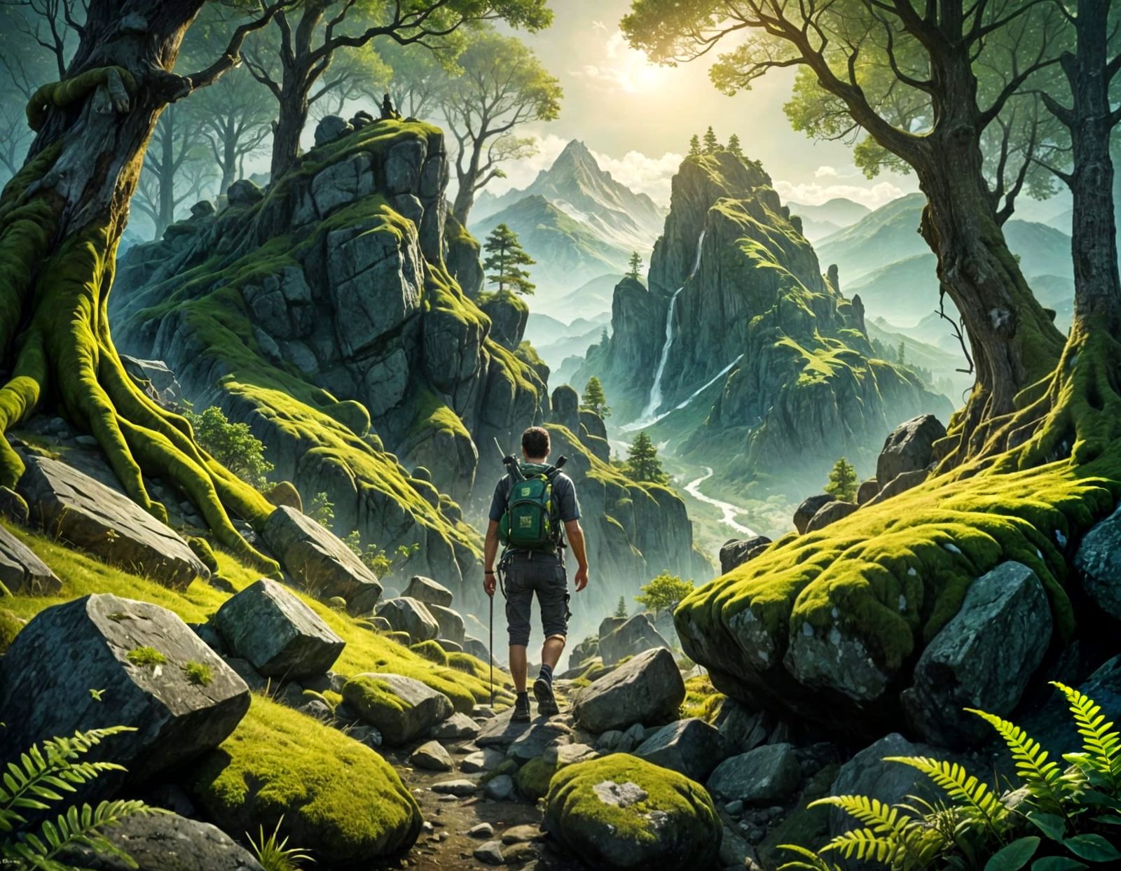 AI Generated Image of Recreation