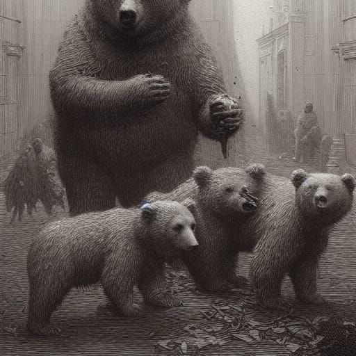 Bloody Goldilocks Confronts the Three Bears