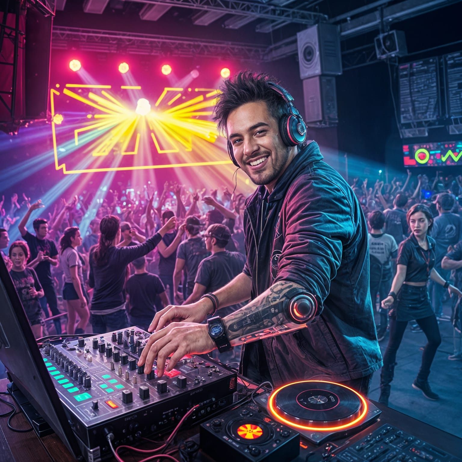 Inspiring Amputee DJ Brings EDM to Life