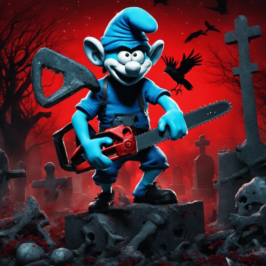 Seven Deadly Smurfs: Wrath