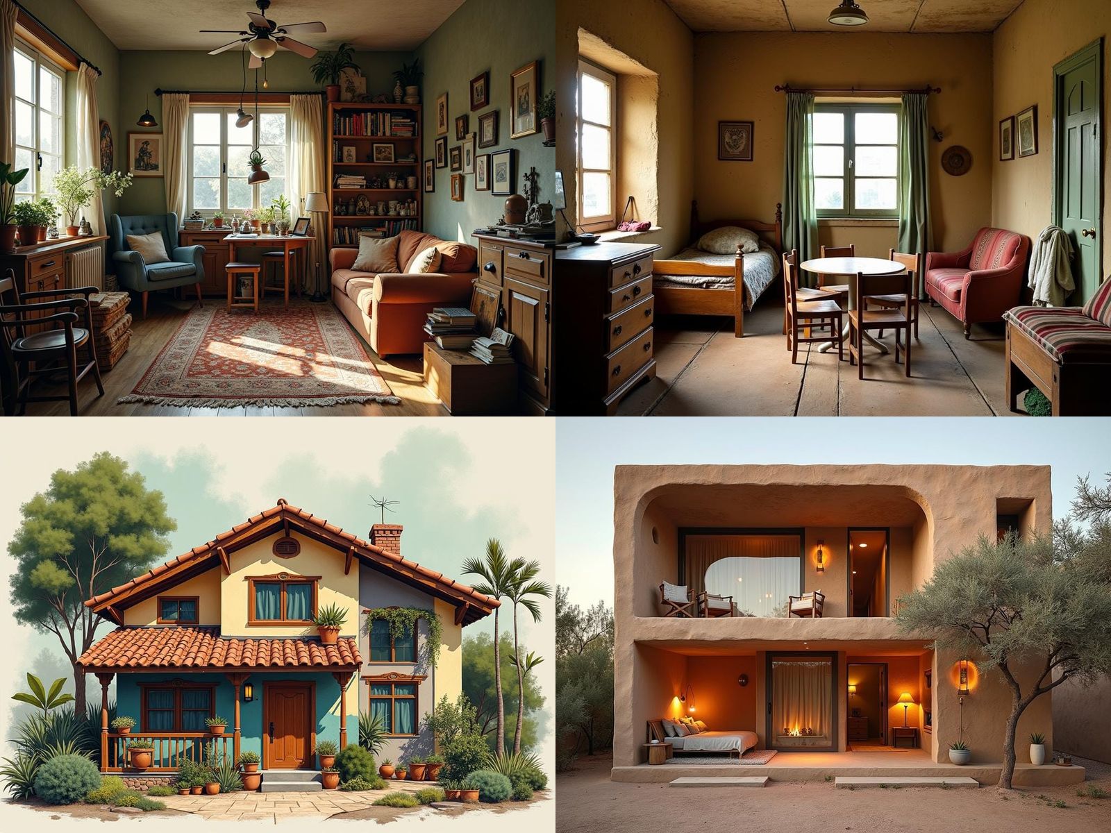 Average Global Living Space: A Worldwide Composite