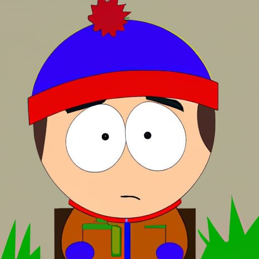 Happy Stan Marsh from South Park