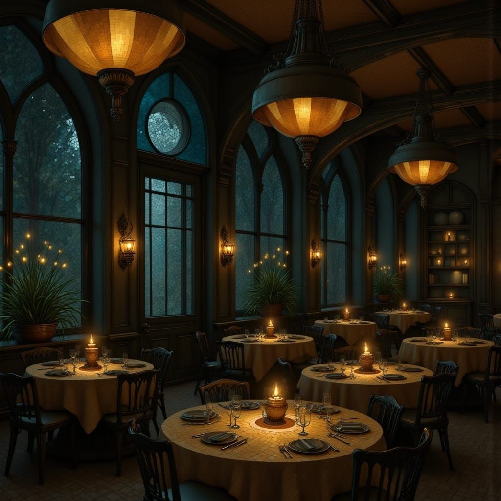 Ethereal Fantasy Scene in Dreamy Thomas Kinkade Style