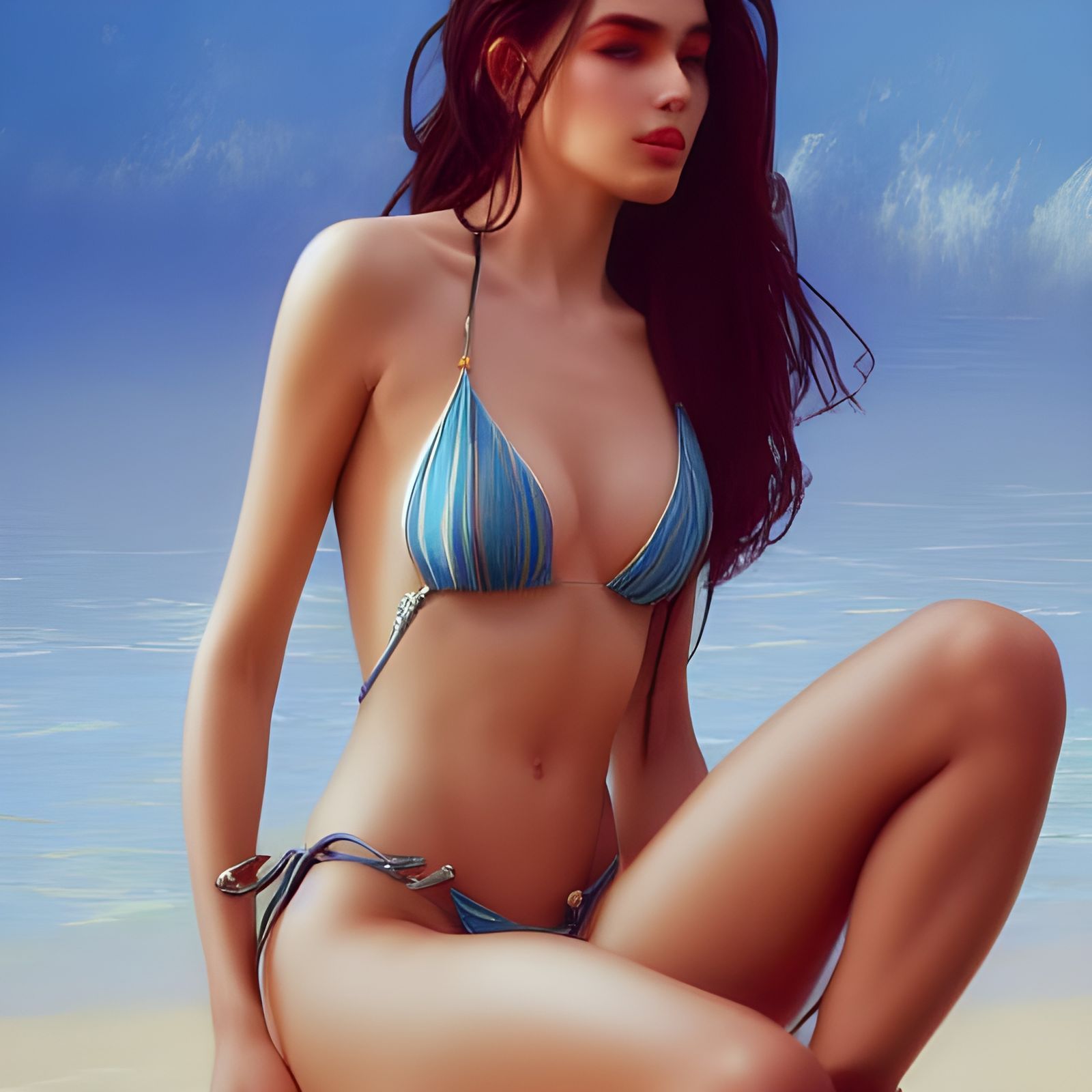 Bikini Model 000