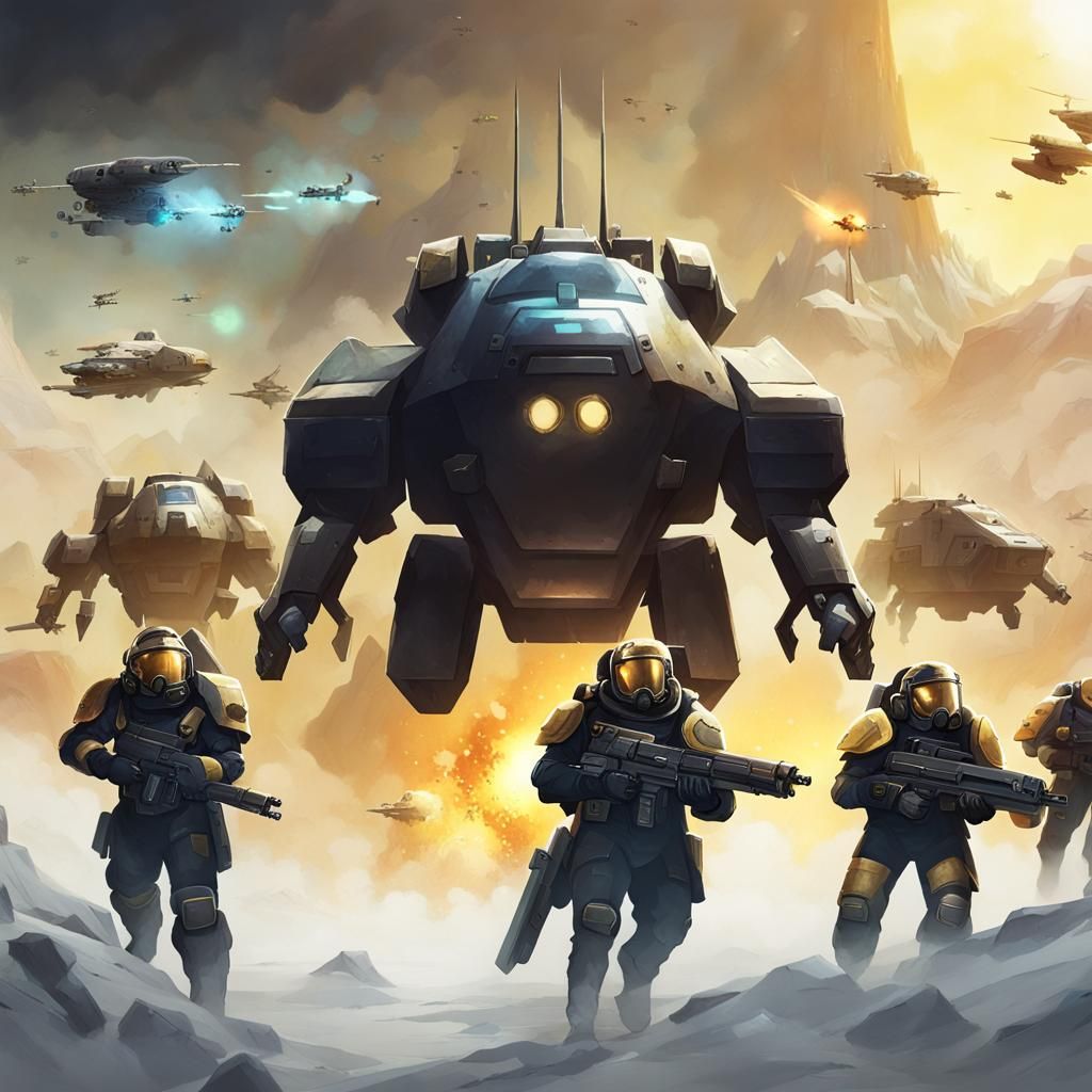 Helldivers 2 AI Image