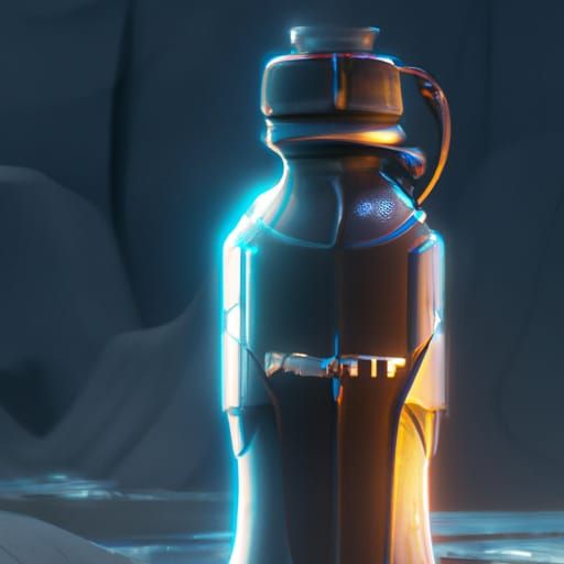 Prime Hydration Bottle in Detailed Matte Painting