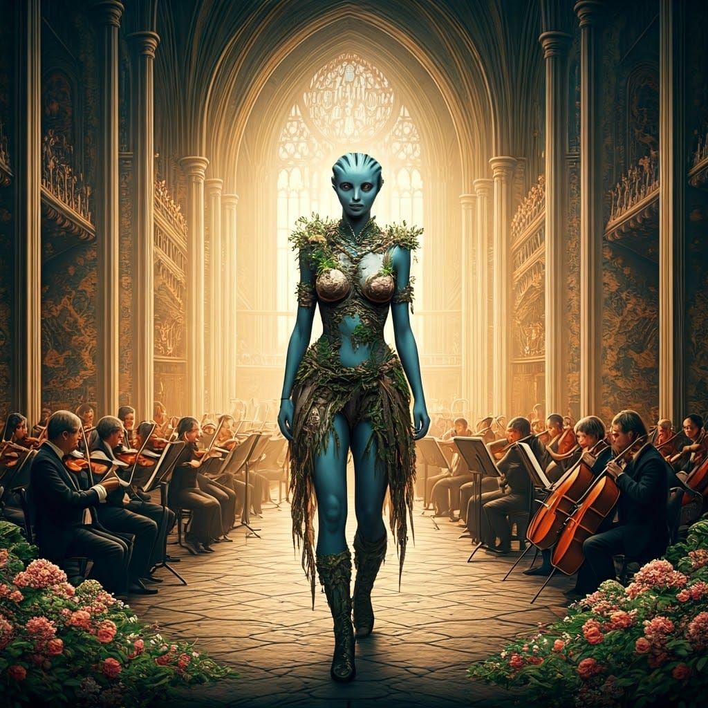 Alien singer