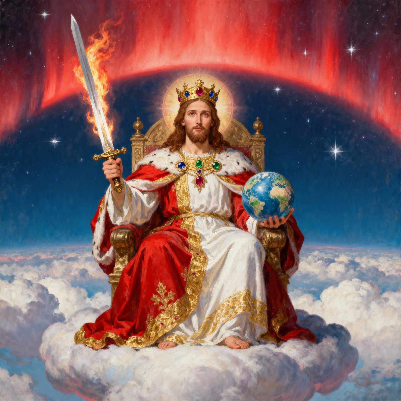 Jesus Christ's Cosmic Reign Over Heaven