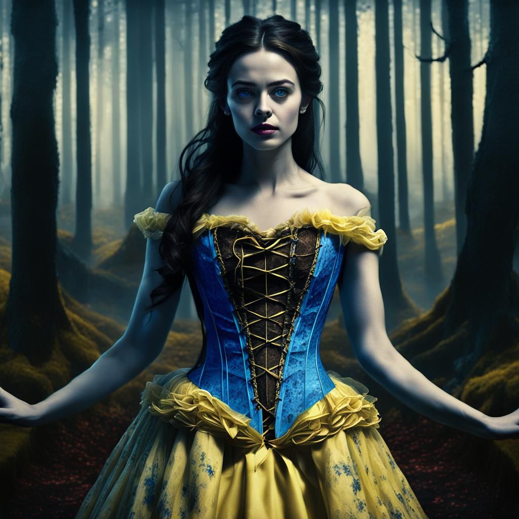Haunted Fairytale: Belle in a Gothic Forest