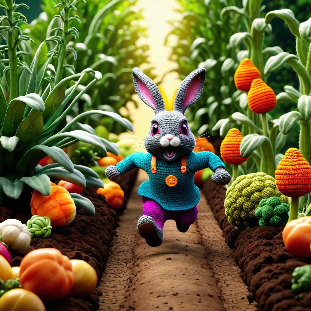 Catch me if you can, Mr. McGregor!