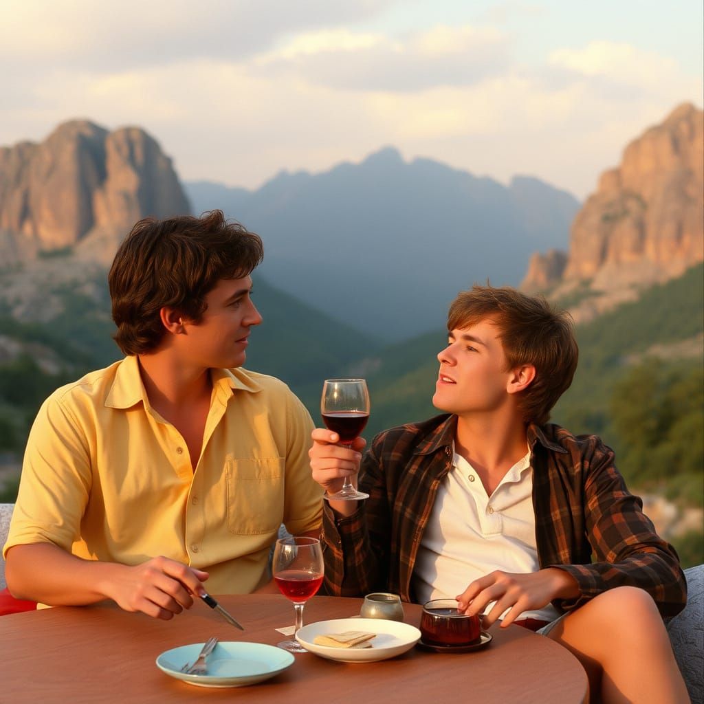 1980s Gay Rom Com Climactic Scene