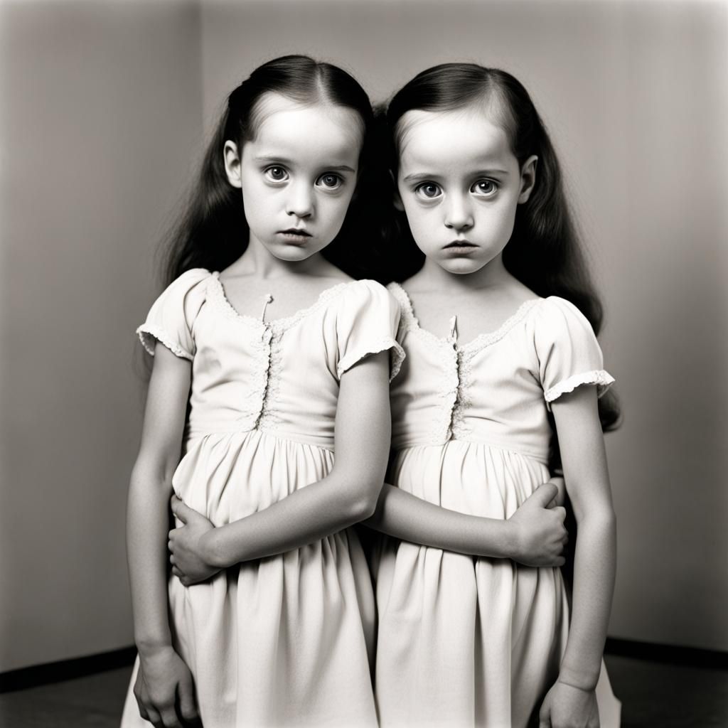 Image of Young Conjoined Twins