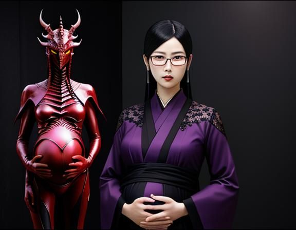 Nyarlathotep as Human Nya in Live Action Style