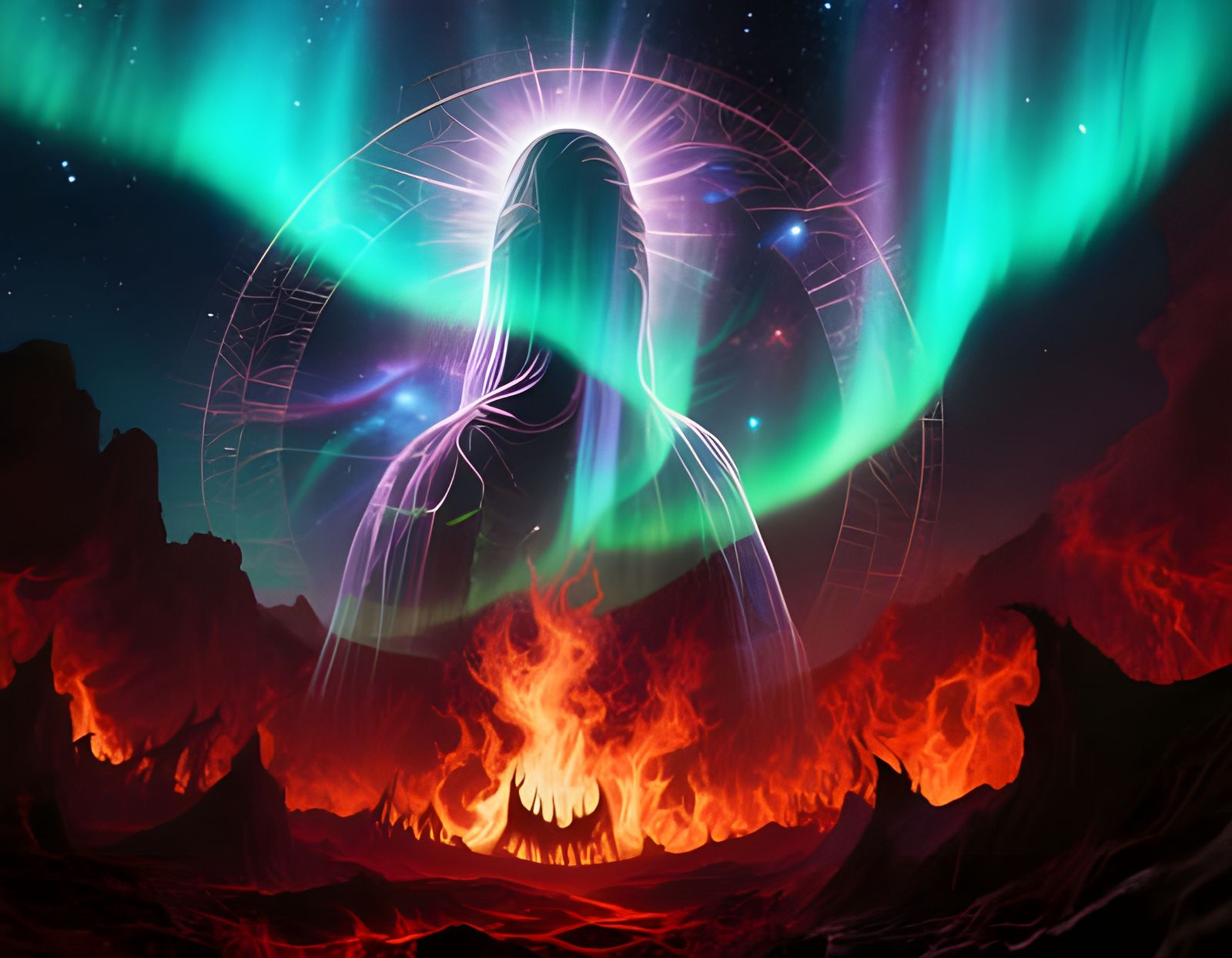 Celestial Aurora Jubilee: Heaven and Hell Fusion