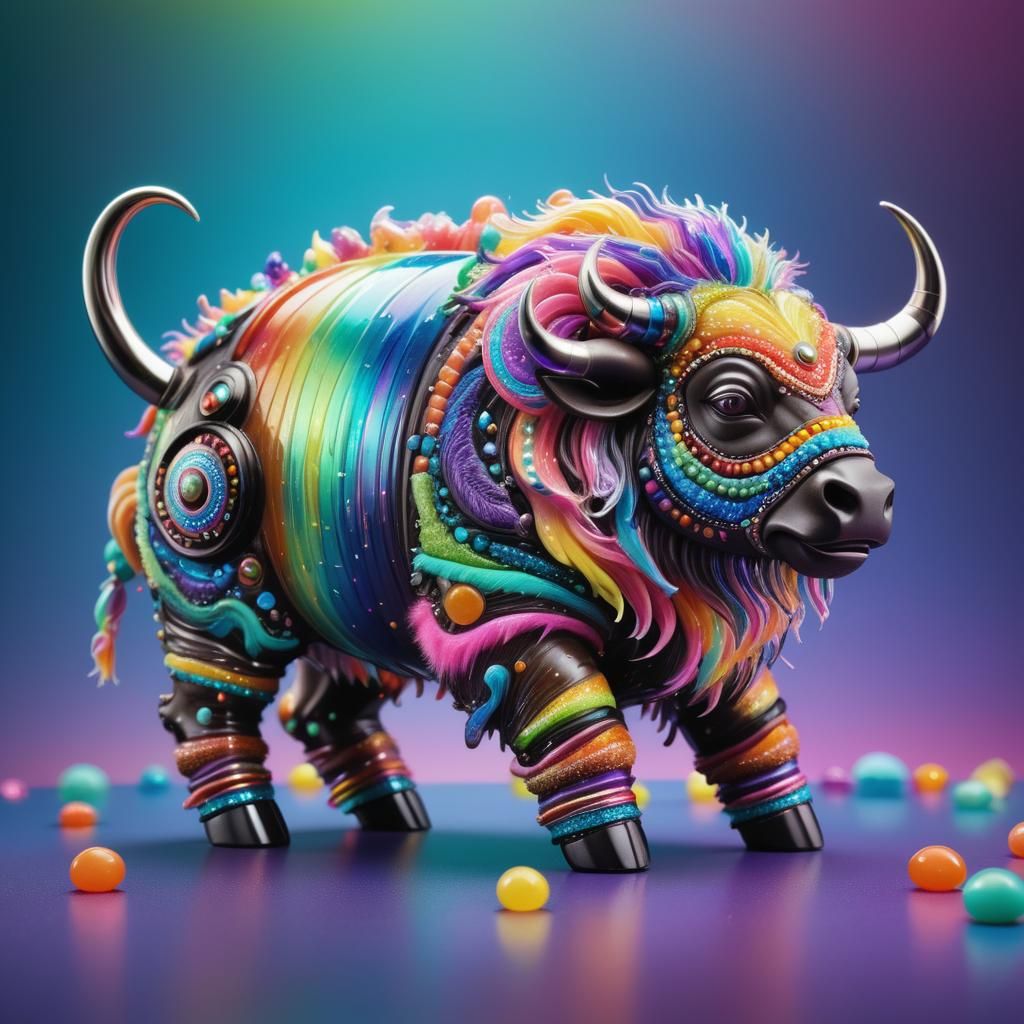 Fantastic Menagerie in Detailed Digital Art