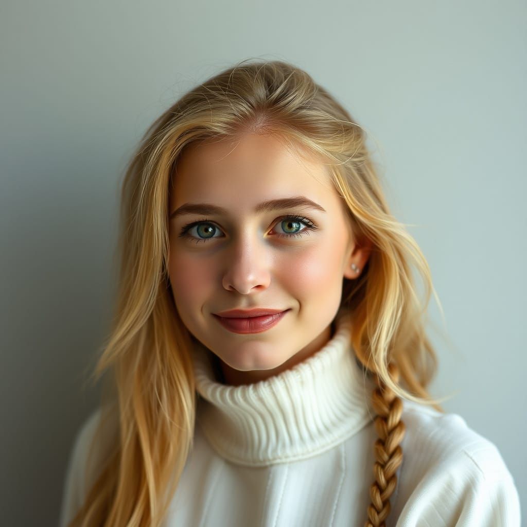 Abstract Geometric Shapes in a Cyberpunk Style