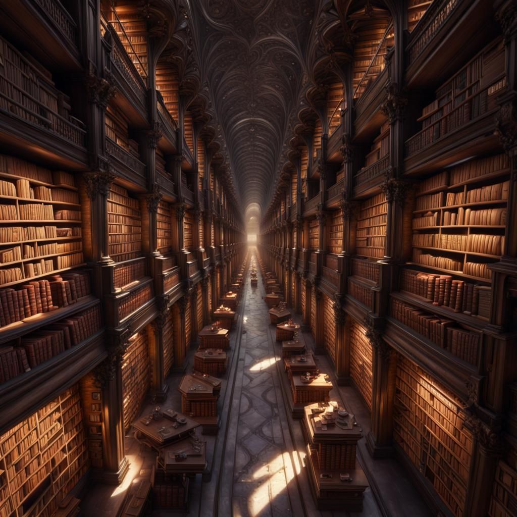 Eldritch Library: Infinite Corridors of Knowledge