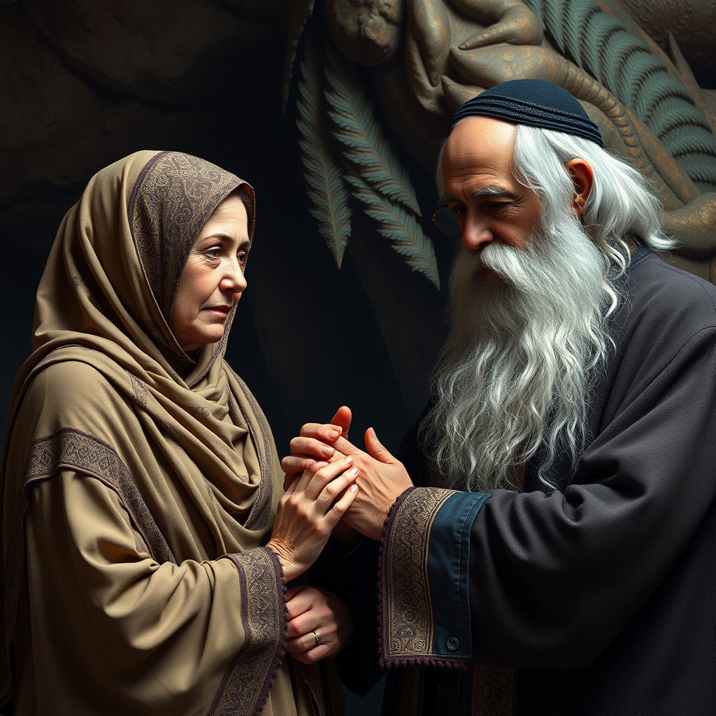 Noahide Couple Seek Guidance in Mystical Realm