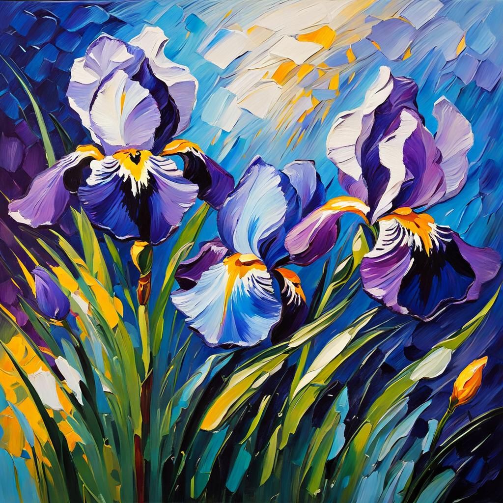 Iris Impasto