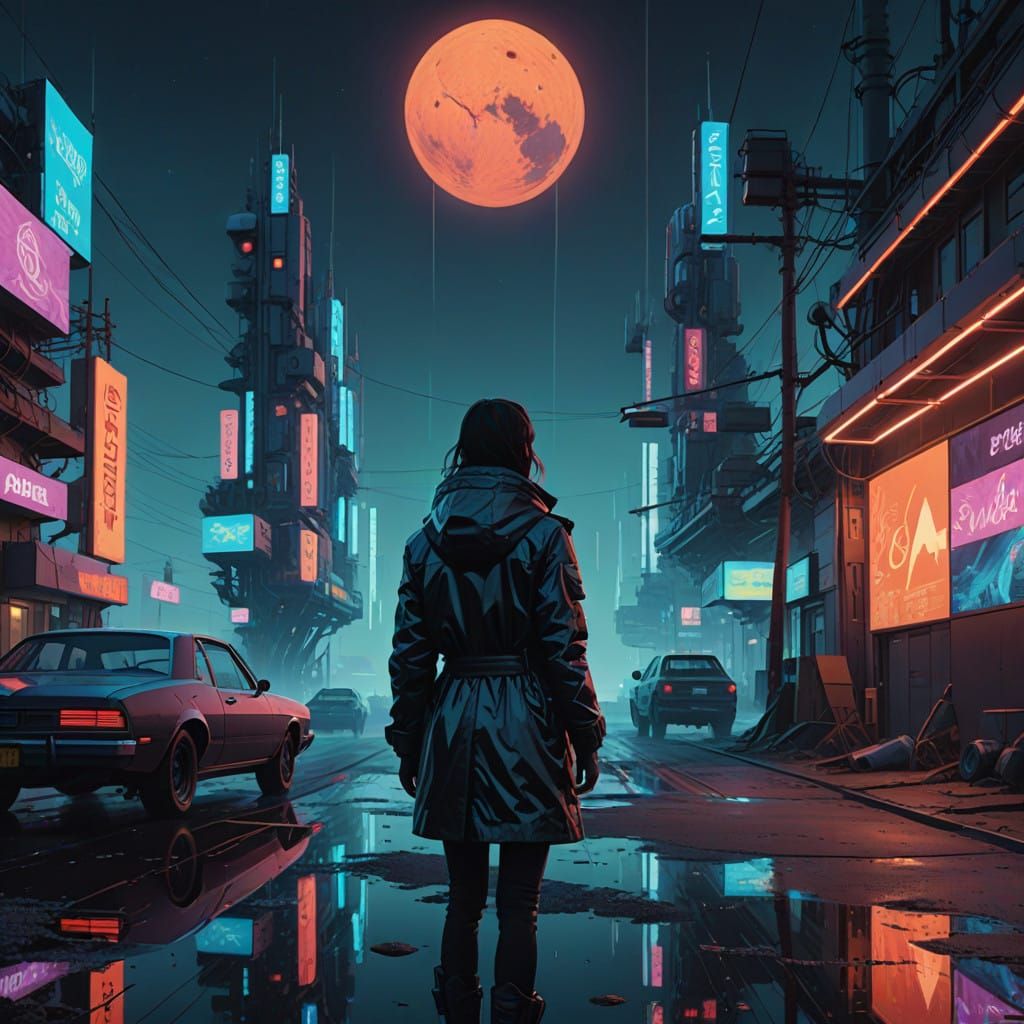 Ethereal Goddess Radiating Cosmic Beauty in Iridescent Fabri...