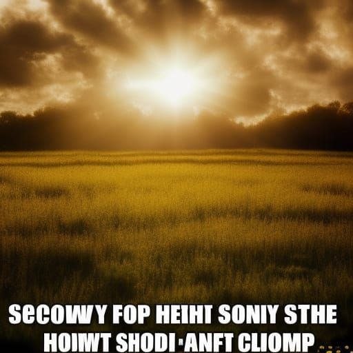 Divine Sunshine Illuminates 'Screw You' in the Clouds