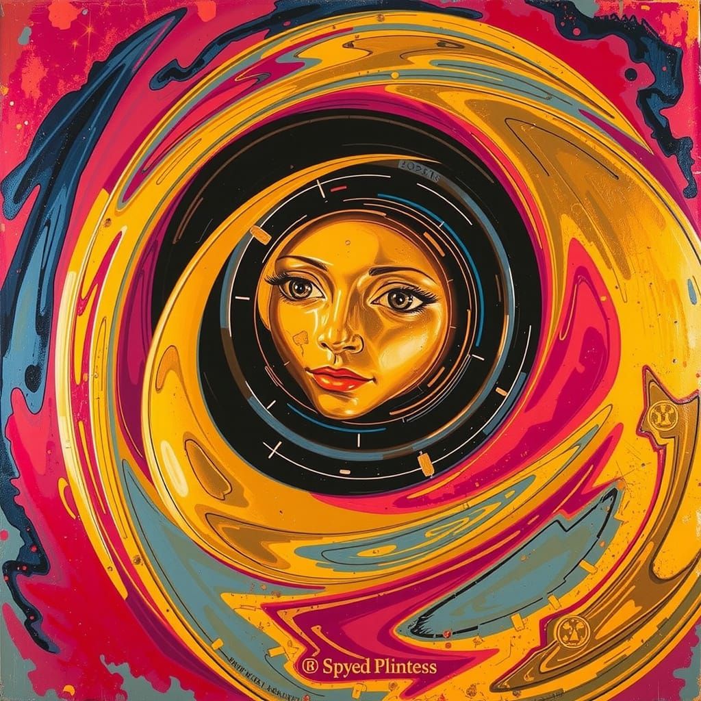 Shiny Metallic Objects with Gleaming Reflections