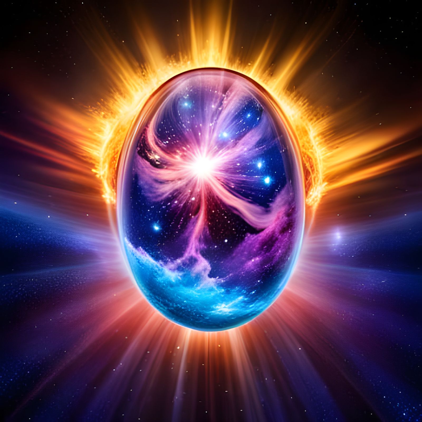 Luminescent Faberge Egg Nebula Captured by James Webb