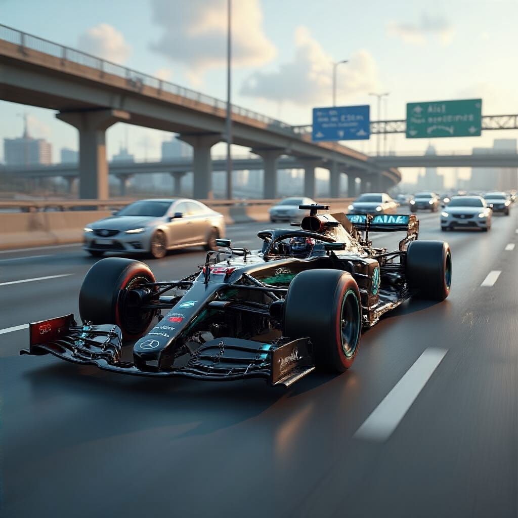 "F1 Traffic Jam Buster"