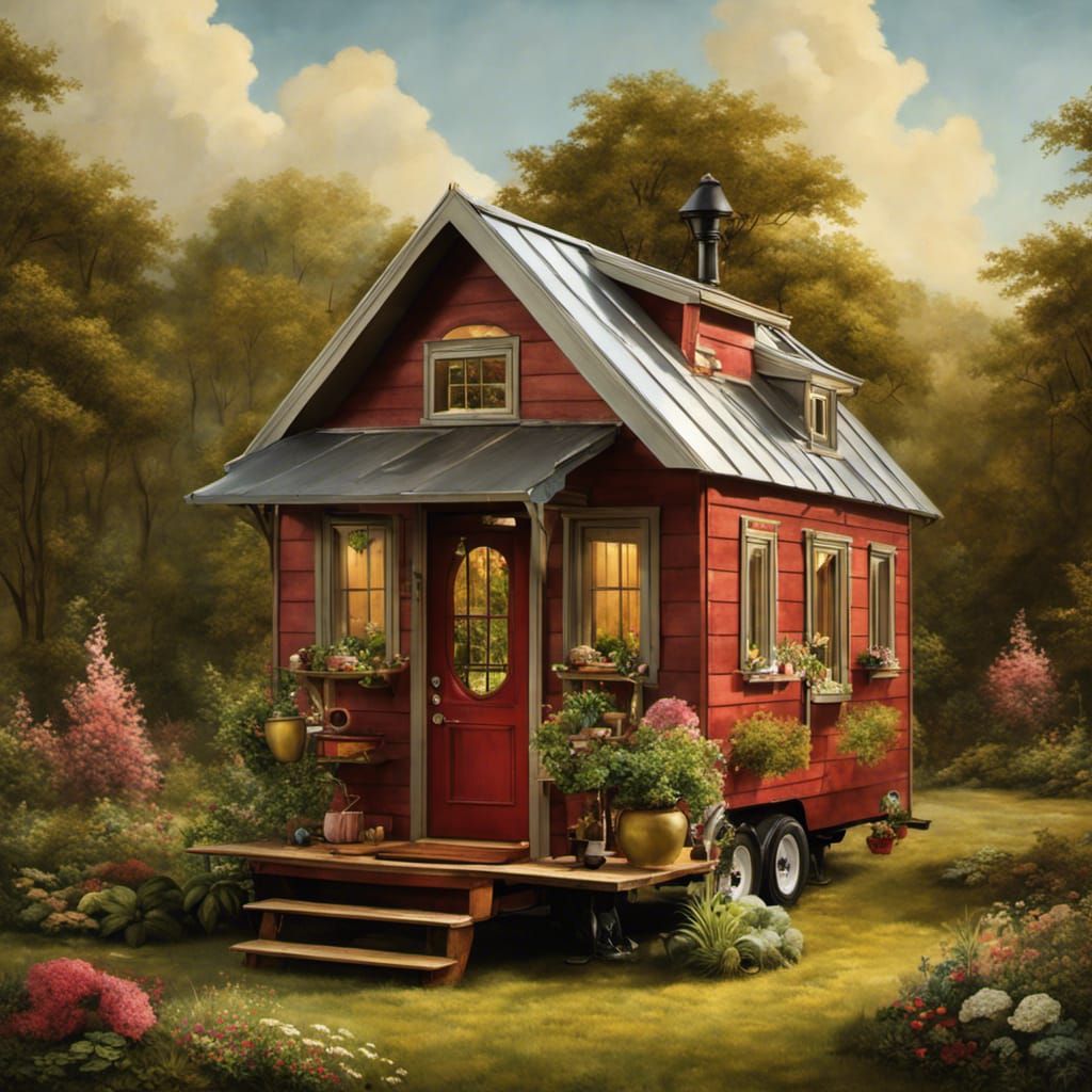 Dreamy Tiny House in Bohemian Style