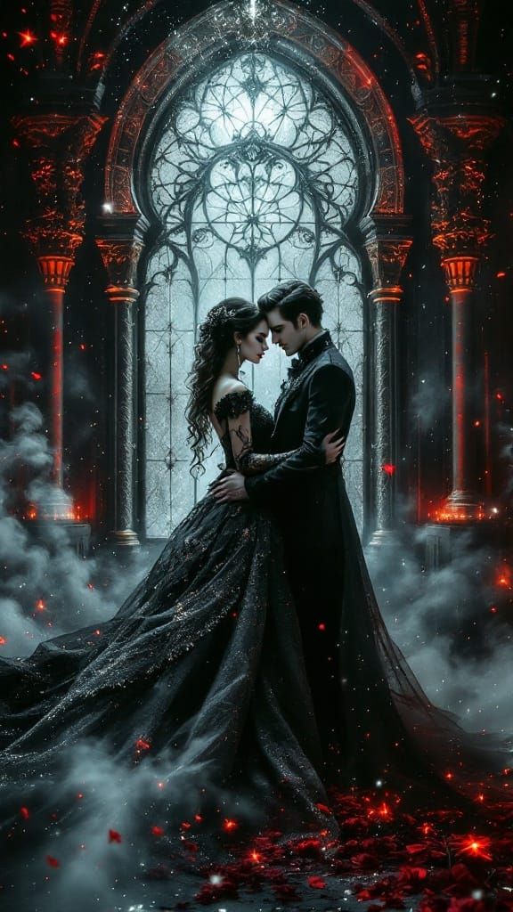 Dark Glass Palace of Enchanted Vampiric Romance