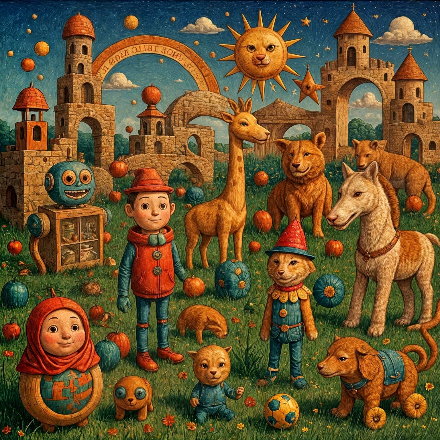 Whimsical Toy Paradise