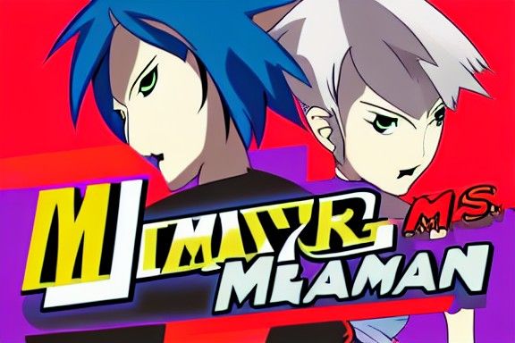 Anime Hawk-Man Character Portrait