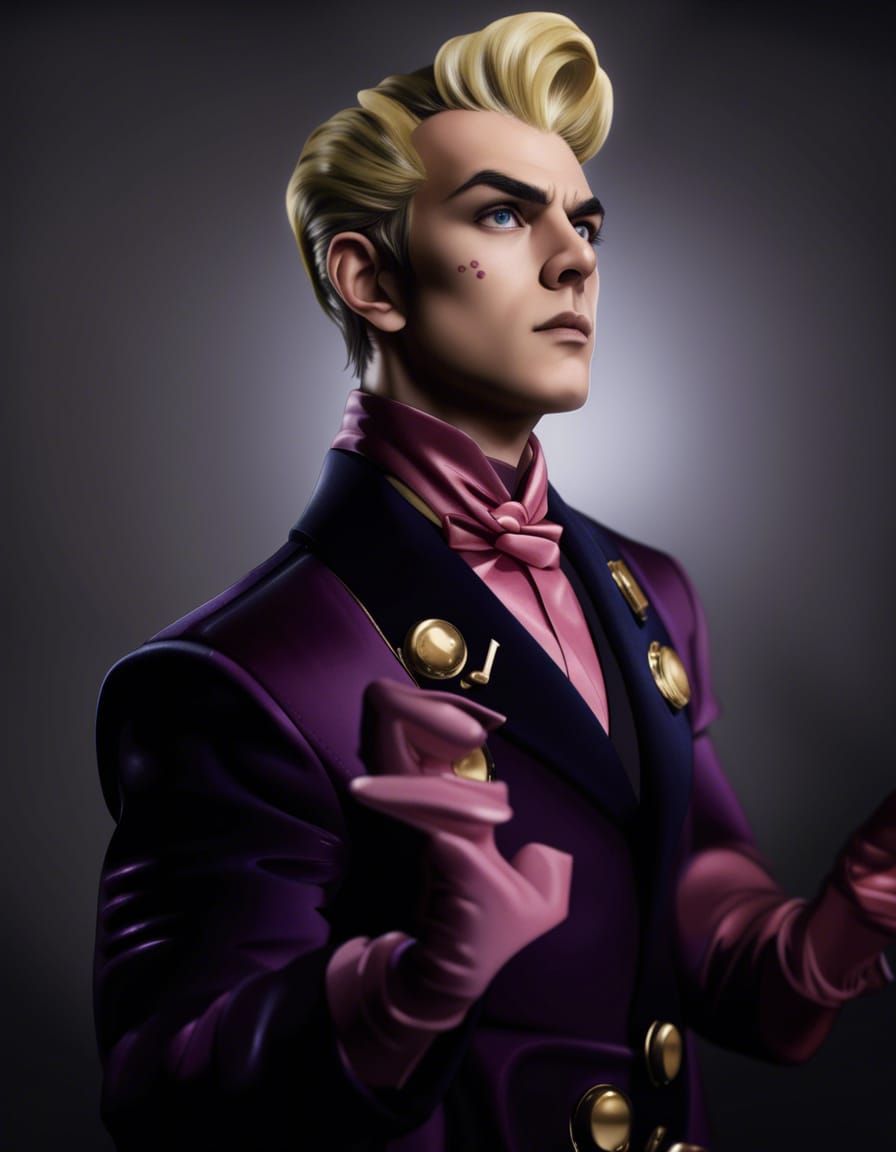 Prosciutto from Jojo's Bizarre Adventure, Realistic Design