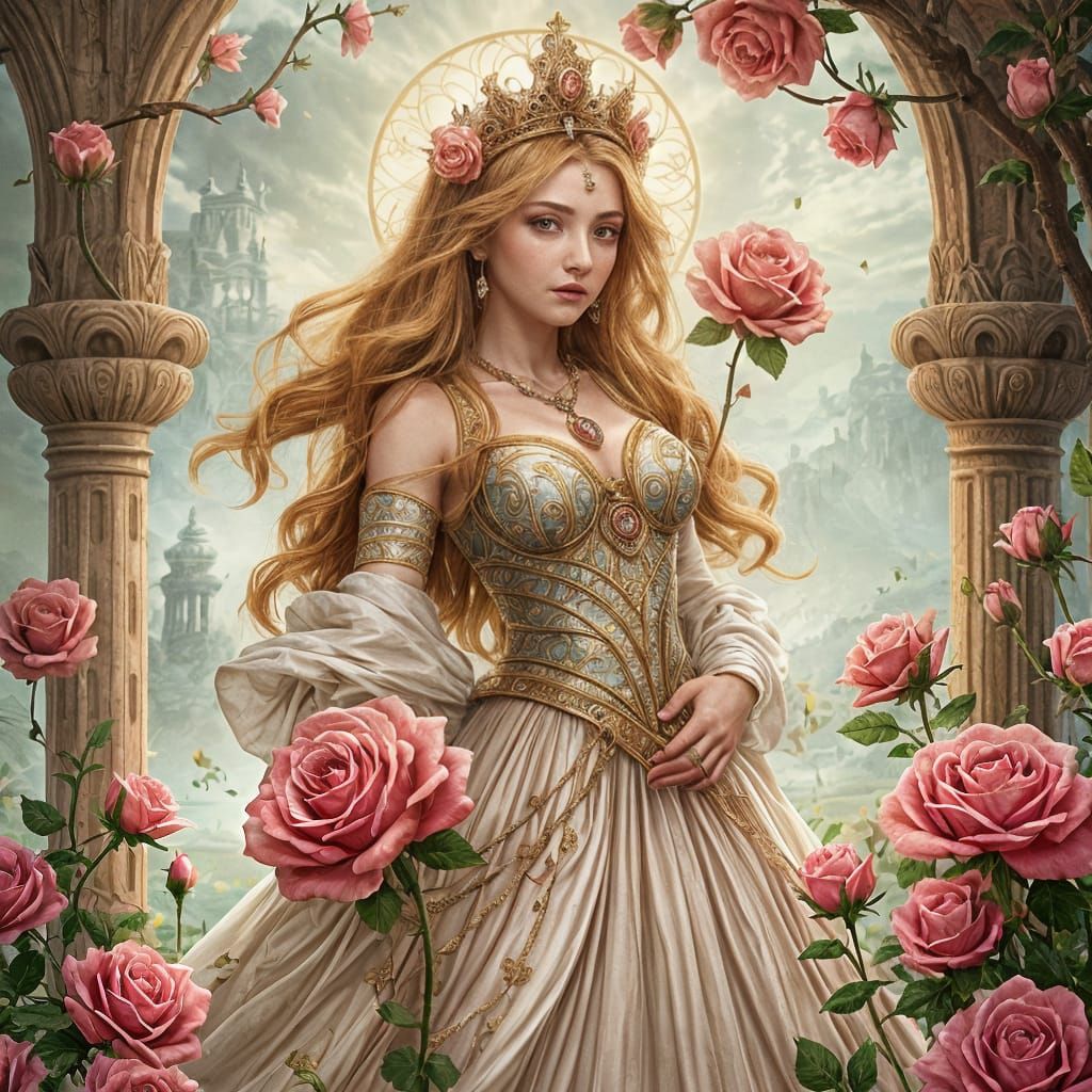 Mythical Rose Princess: Beauty and Grace