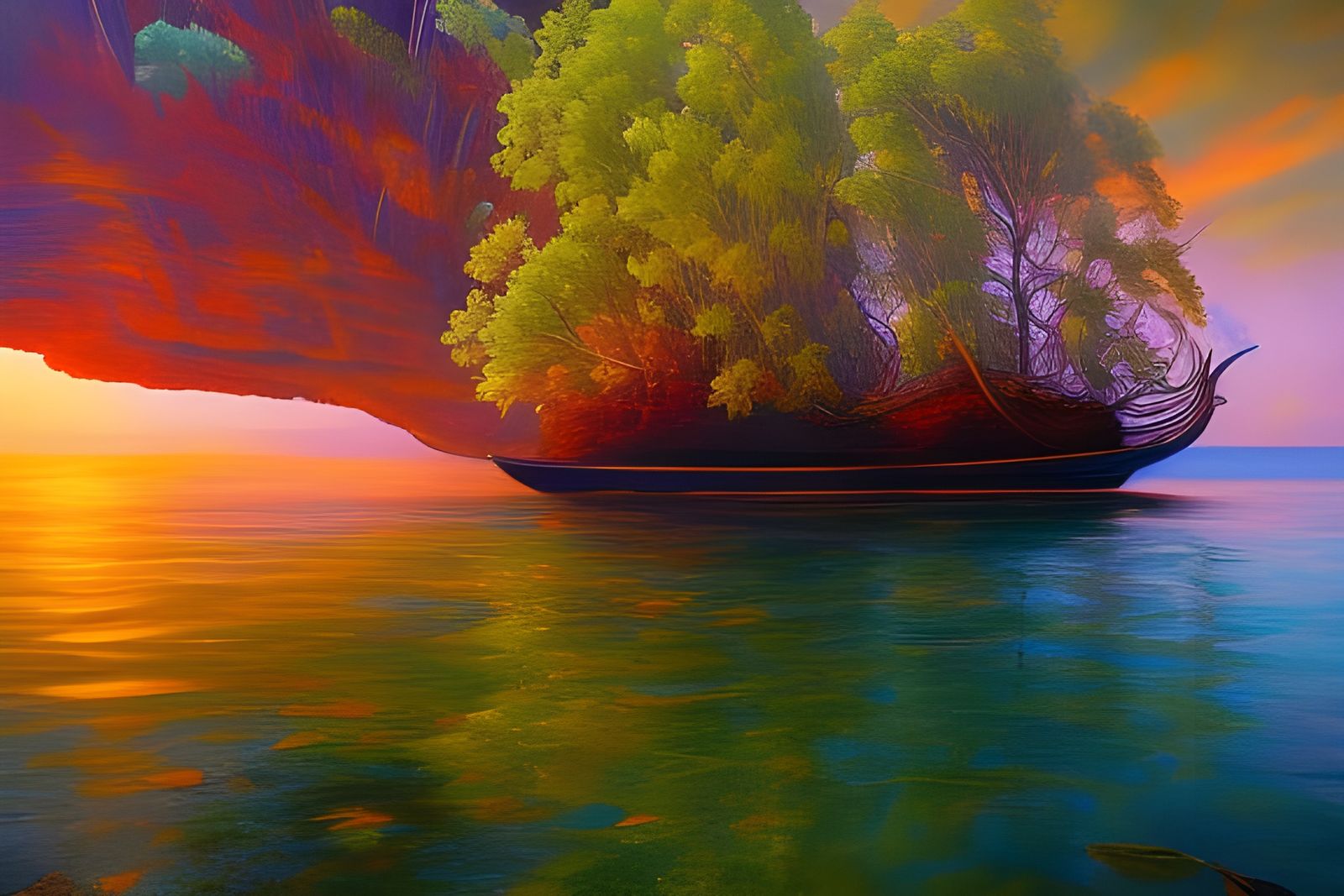 Ethereal Submarine City with Gypsy Society