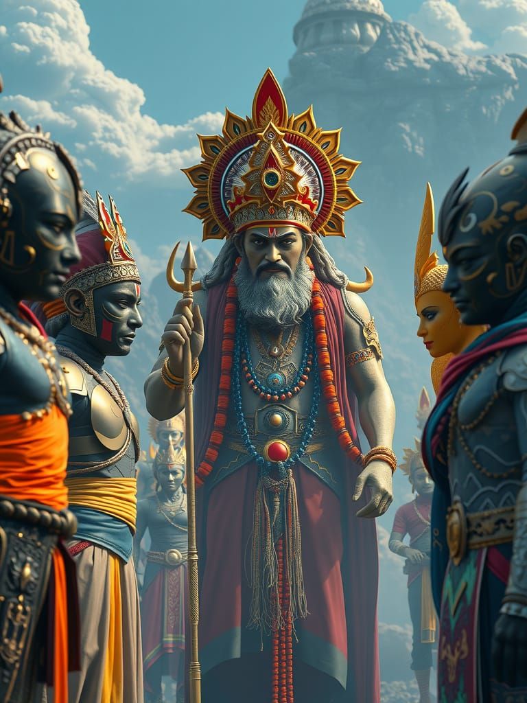 Global Heroes and Creatures Pay Tribute in Realistic 8K