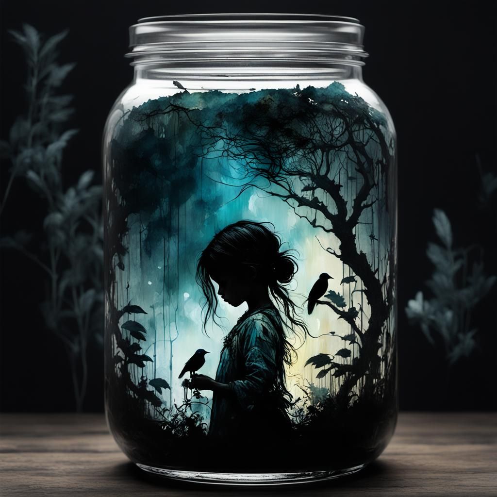 Things in Jars ( goodnight and sleep well my little friend )