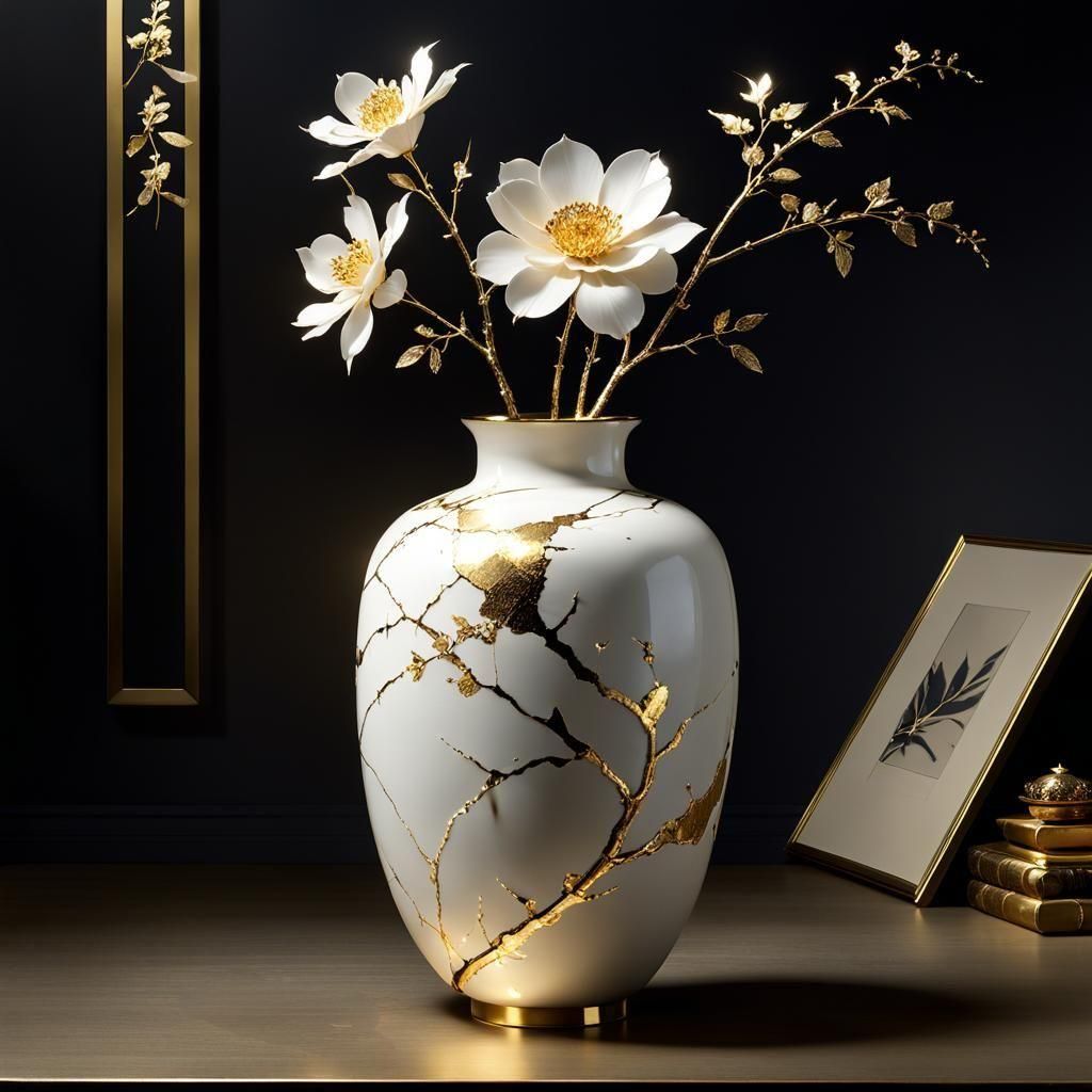 Kintsugi - the Japanese art of repairing broken pottery