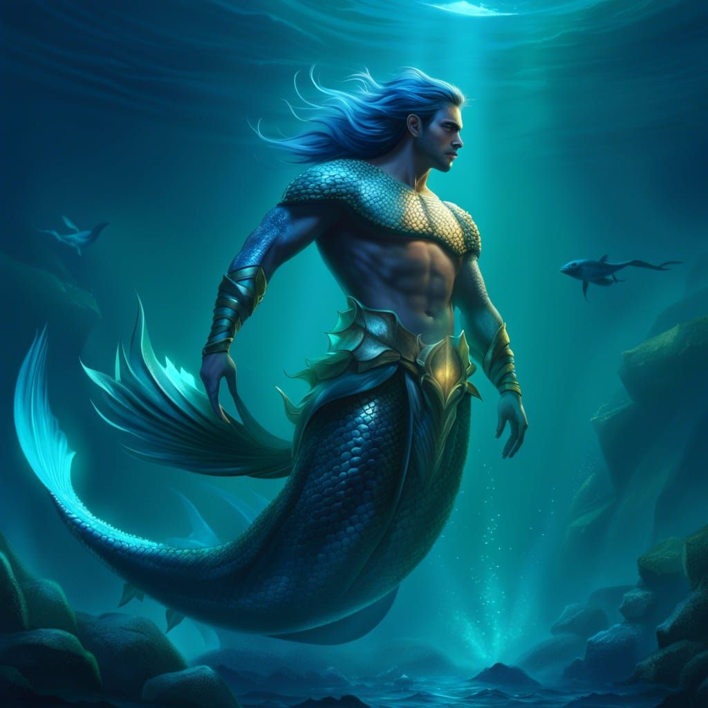 mystical merman,