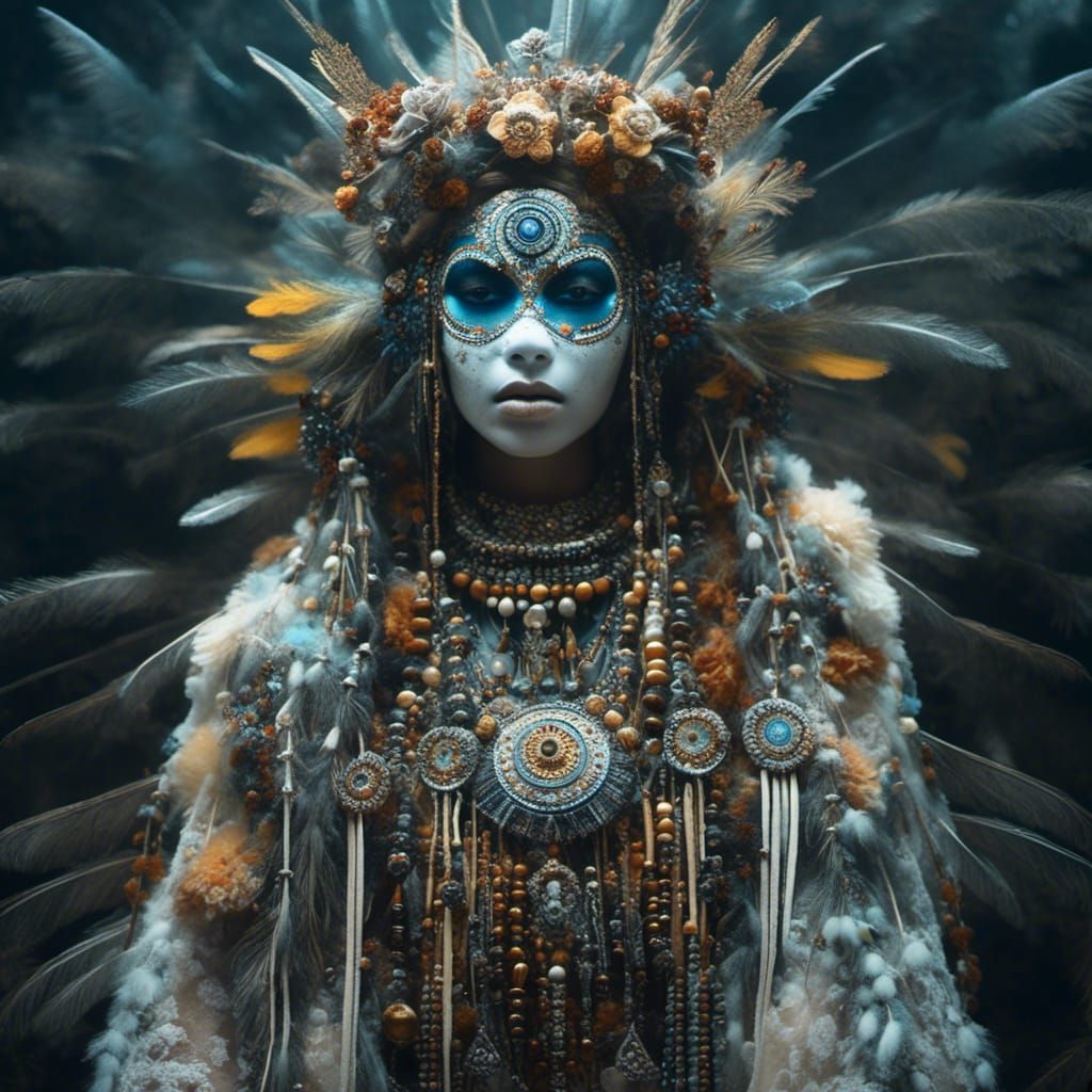 Surreal Fragmented Northwest Coast Double Exposure Art