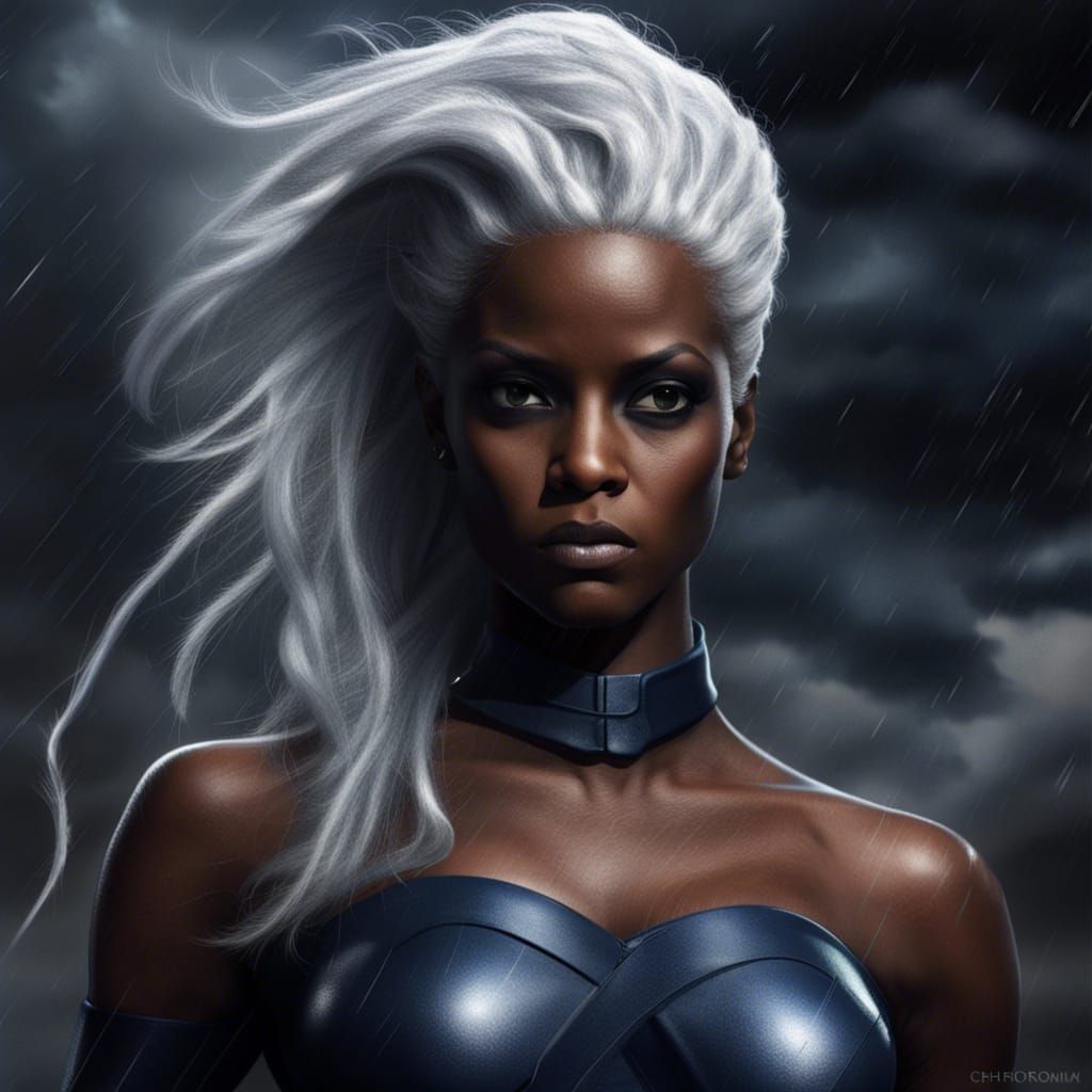 Photorealistic Storm from X-Men