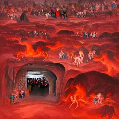 Infernal Landscape: A Vision of Hell