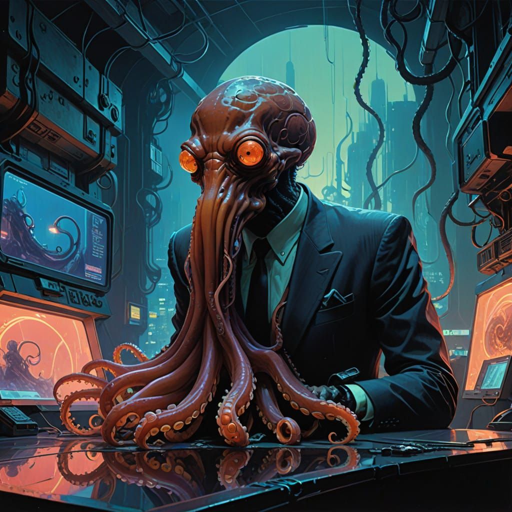 octopus secretary.