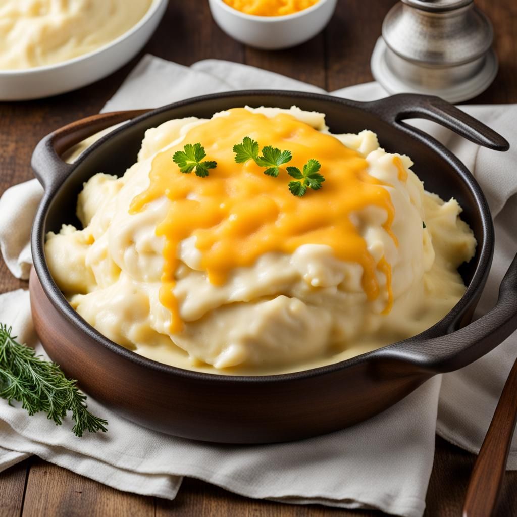 Cheesy Mashed Potatoes