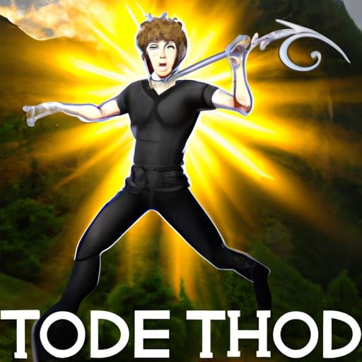Todd Howard: God of Creation with Holy Blade