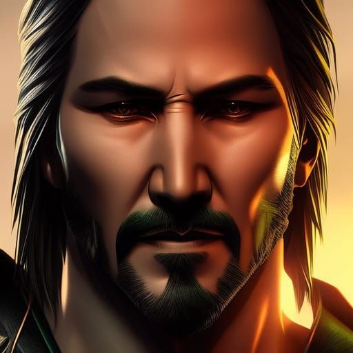 Keanu Reeves as Green Arrow #2