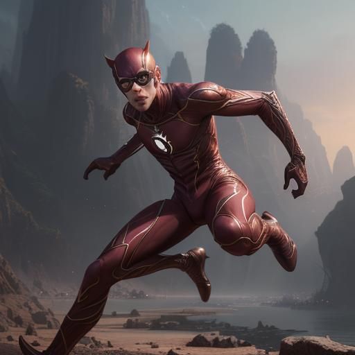 The Fastest Man Alive: Detailed Matte Painting