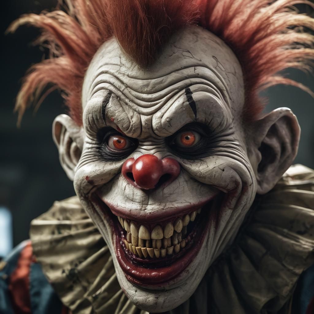 Cyberpunk Zombie Monkey Monster Clown