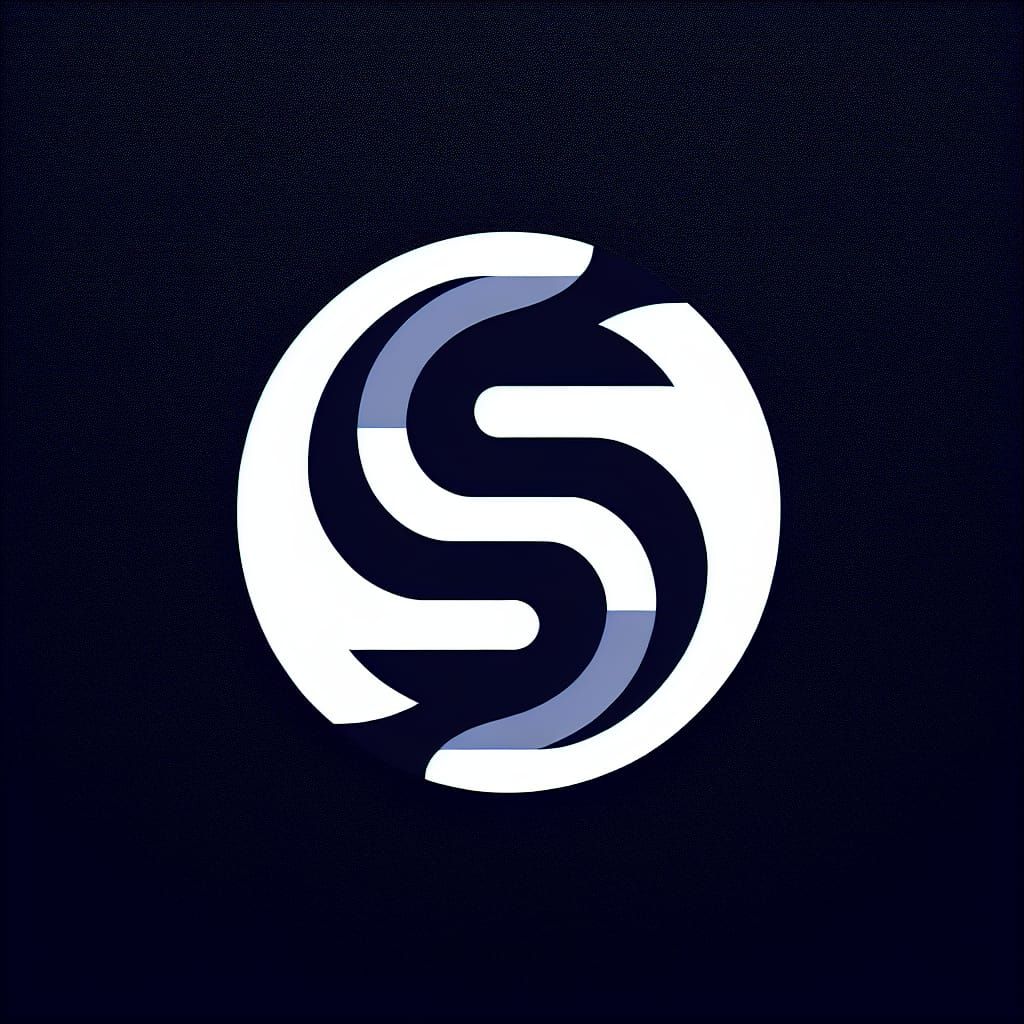 Centered Logo Design Featuring Creative "Three S's" Concept